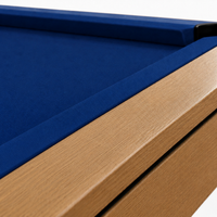 Aurel - Oak Pool Table Felt & Flipper