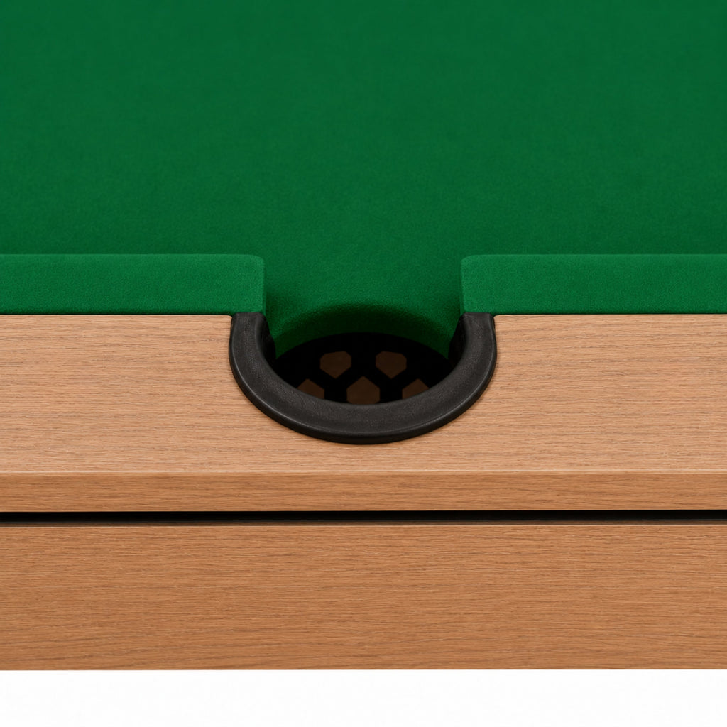 Aurel - Oak Pool Table Felt & Flipper