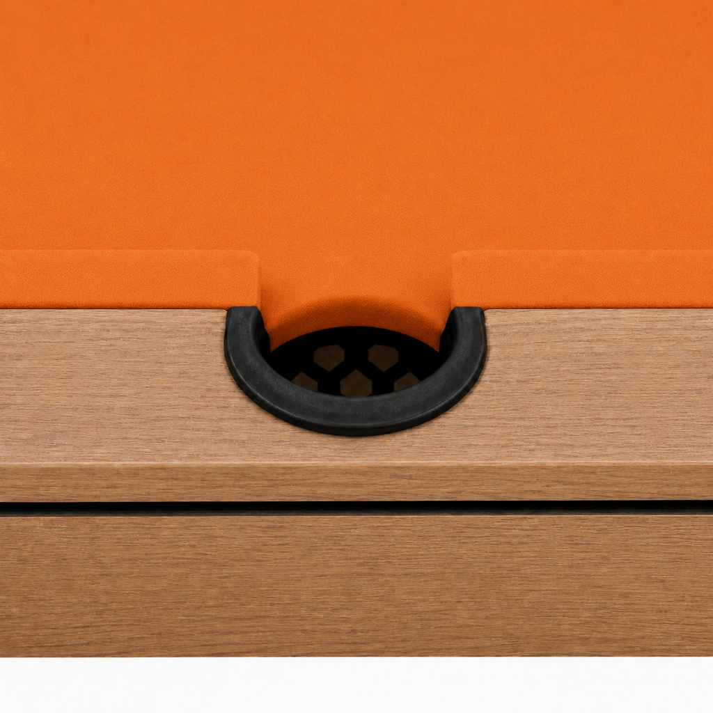 Aurel - Oak Pool Table Felt & Flipper