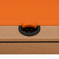 Aurel - Oak Pool Table Felt & Flipper