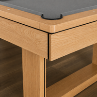 Aurel - Oak Pool Table Felt & Flipper