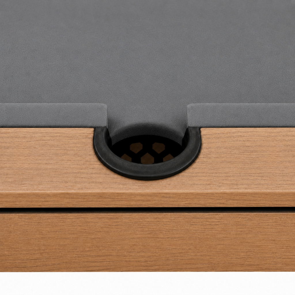 Aurel - Oak Pool Table Felt & Flipper