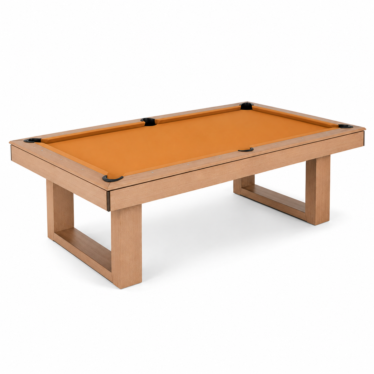 Aurel - Oak Pool Table Felt & Flipper