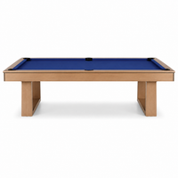Aurel - Oak Pool Table Felt & Flipper