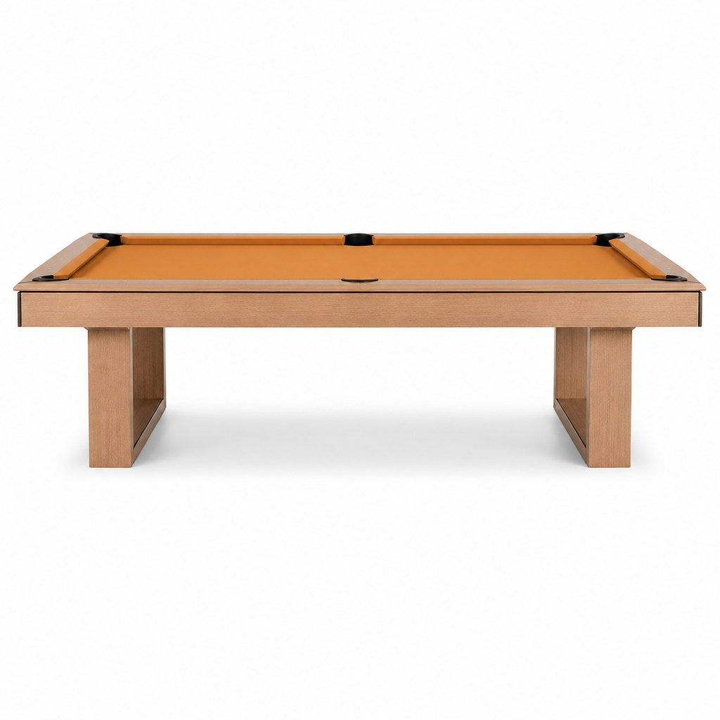 Aurel - Oak Pool Table Felt & Flipper