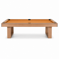 Aurel - Oak Pool Table Felt & Flipper