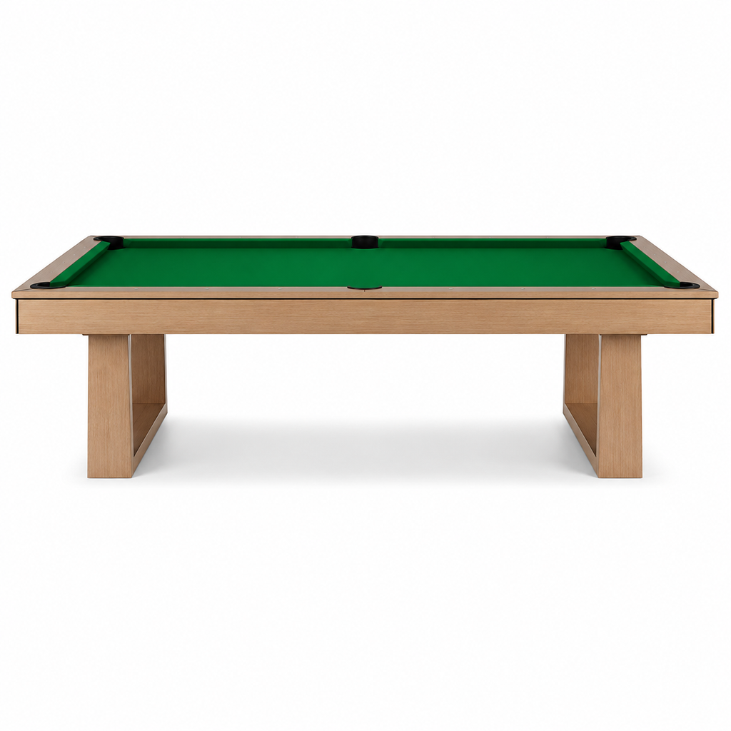 Aurel - Oak Pool Table Felt & Flipper