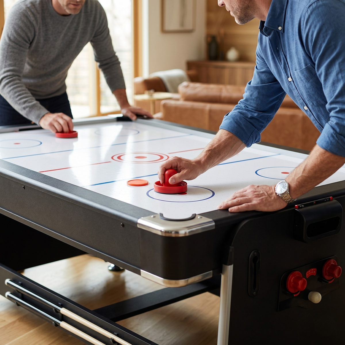 Aurelia - 7" 4-in-1 Multi-Game Billiards Felt & Flipper Image