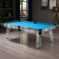 Cristal - Glass Pool Table Felt & Flipper