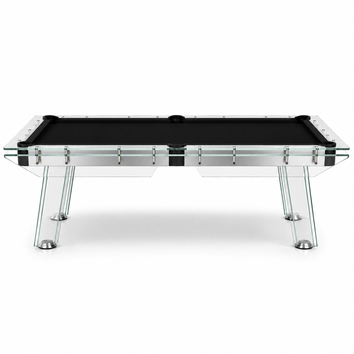 Cristal - Glass Pool Table Felt & Flipper