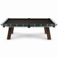 Cristal - Glass Pool Table Felt & Flipper
