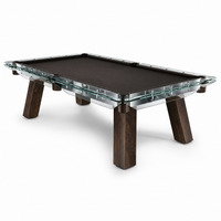 Cristal - Glass Pool Table Felt & Flipper