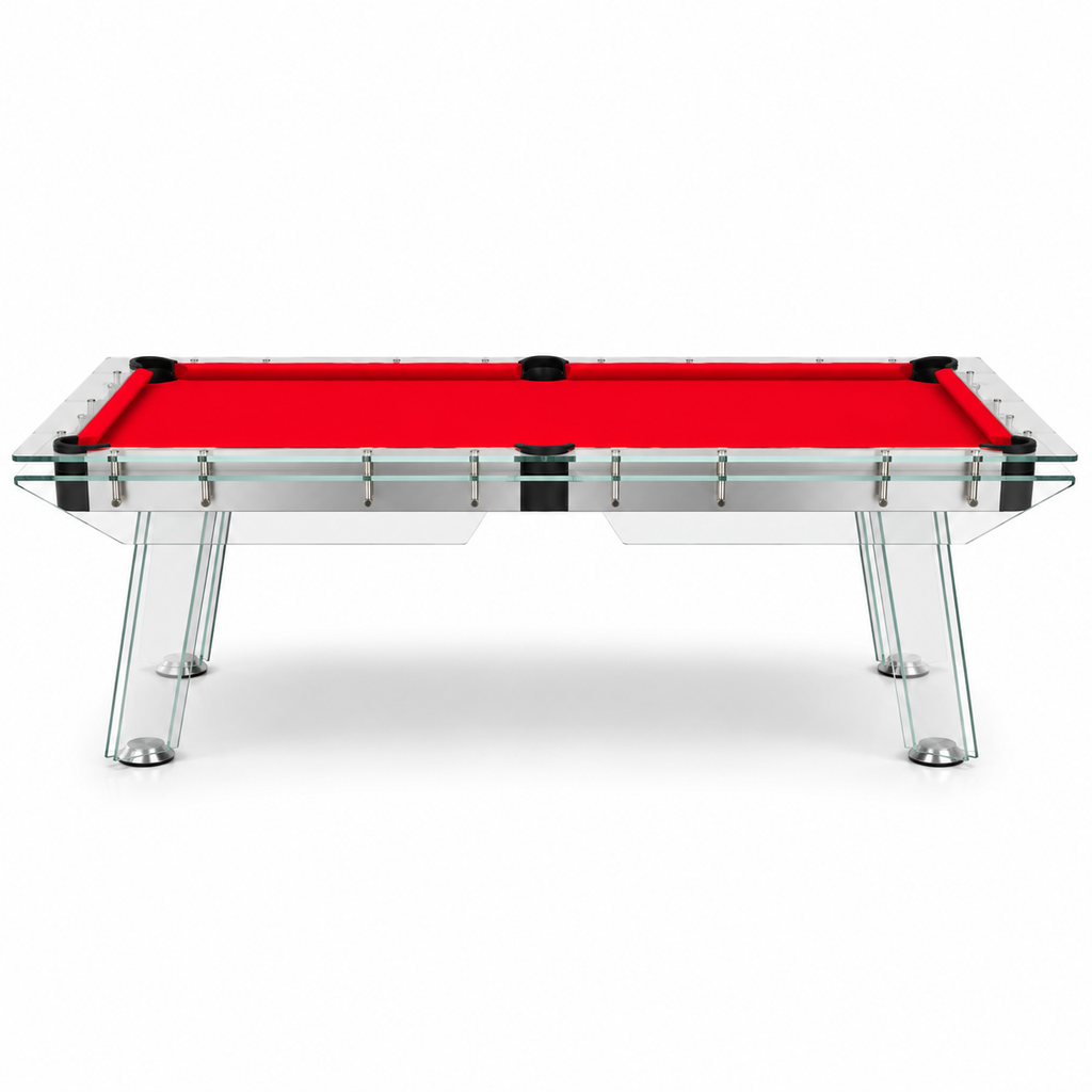 Cristal - Glass Pool Table Felt & Flipper