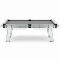 Cristal - Glass Pool Table Felt & Flipper