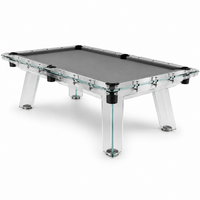 Cristal - Glass Pool Table Felt & Flipper