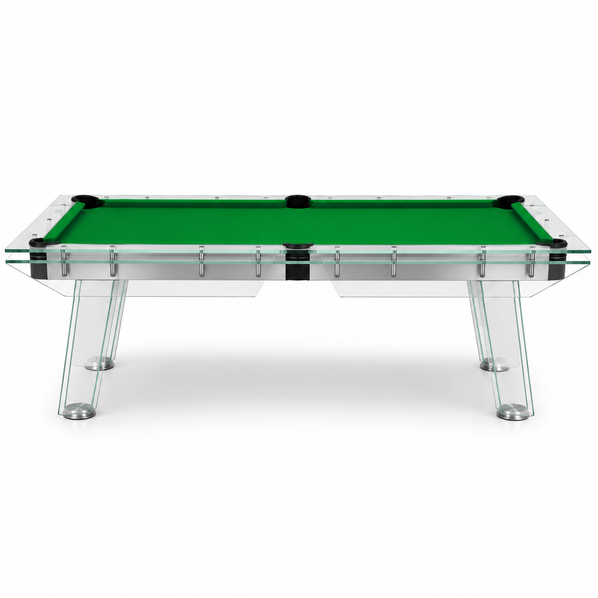 Cristal - Glass Pool Table Felt & Flipper