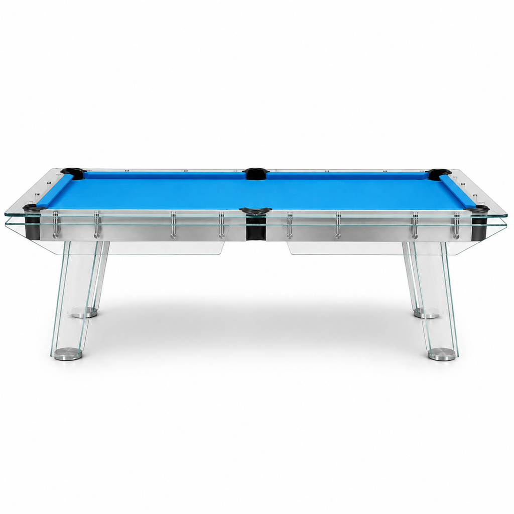 Cristal - Glass Pool Table Felt & Flipper