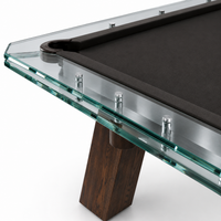 Cristal - Glass Pool Table Felt & Flipper