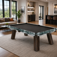 Cristal - Glass Pool Table Felt & Flipper