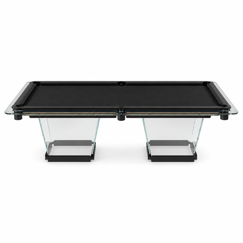 Glacius - Glass Pool Table Felt & Flipper