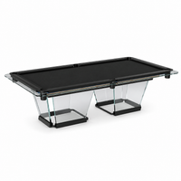 Glacius - Glass Pool Table Felt & Flipper