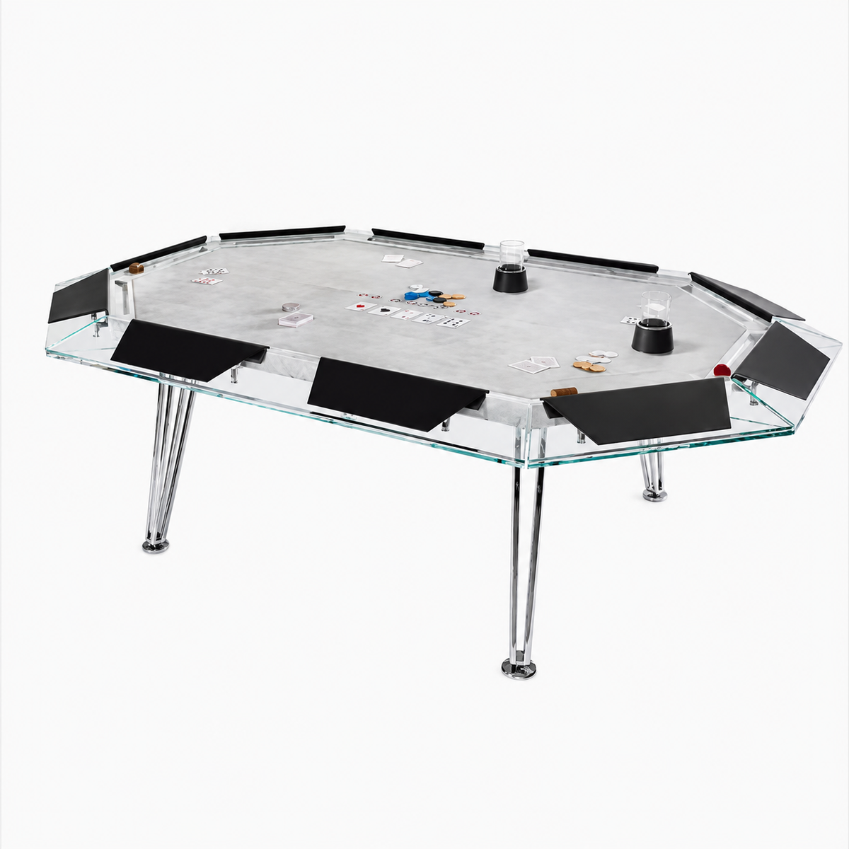 Grand Royale Poker Table Felt & Flipper