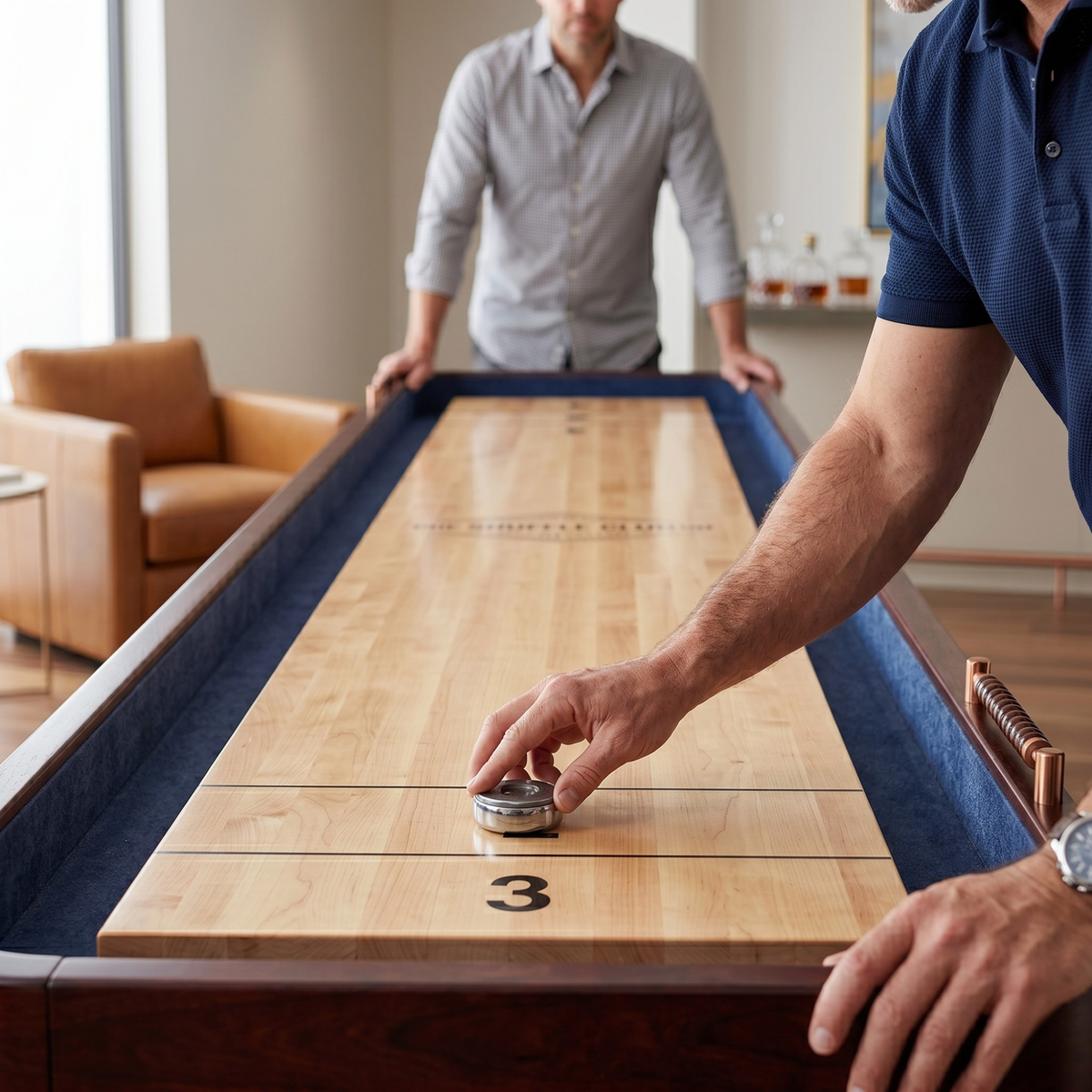 Imperial Glide Shuffleboard Felt & Flipper