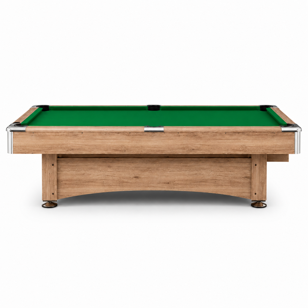 Maverick - Oak Pool Table Felt & Flipper