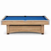 Maverick - Oak Pool Table Felt & Flipper