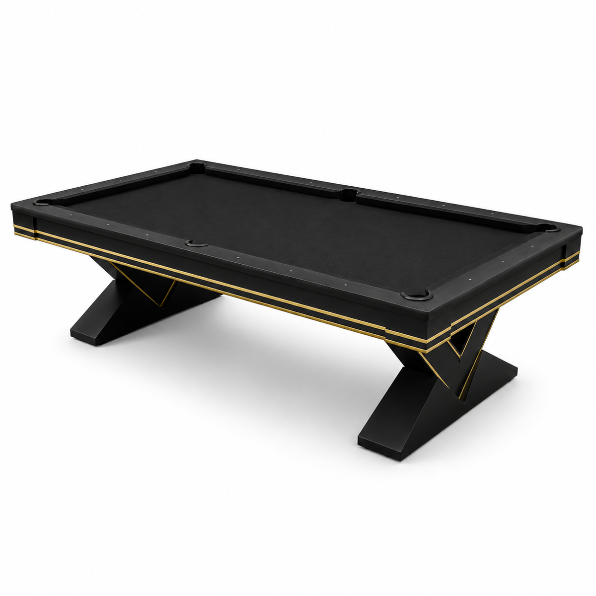 Vega - V-Leg Pool Table Felt & Flipper
