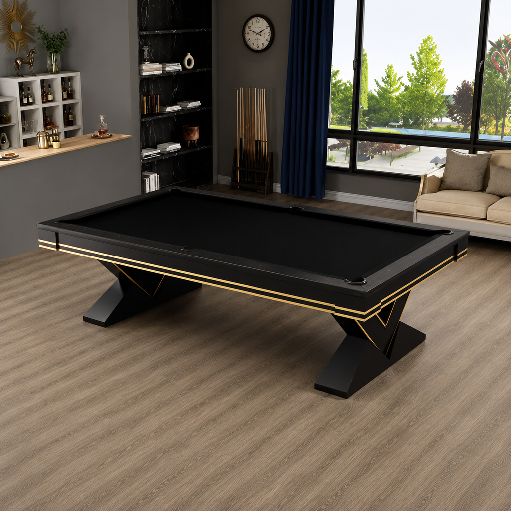 Vega - V-Leg Pool Table Felt & Flipper