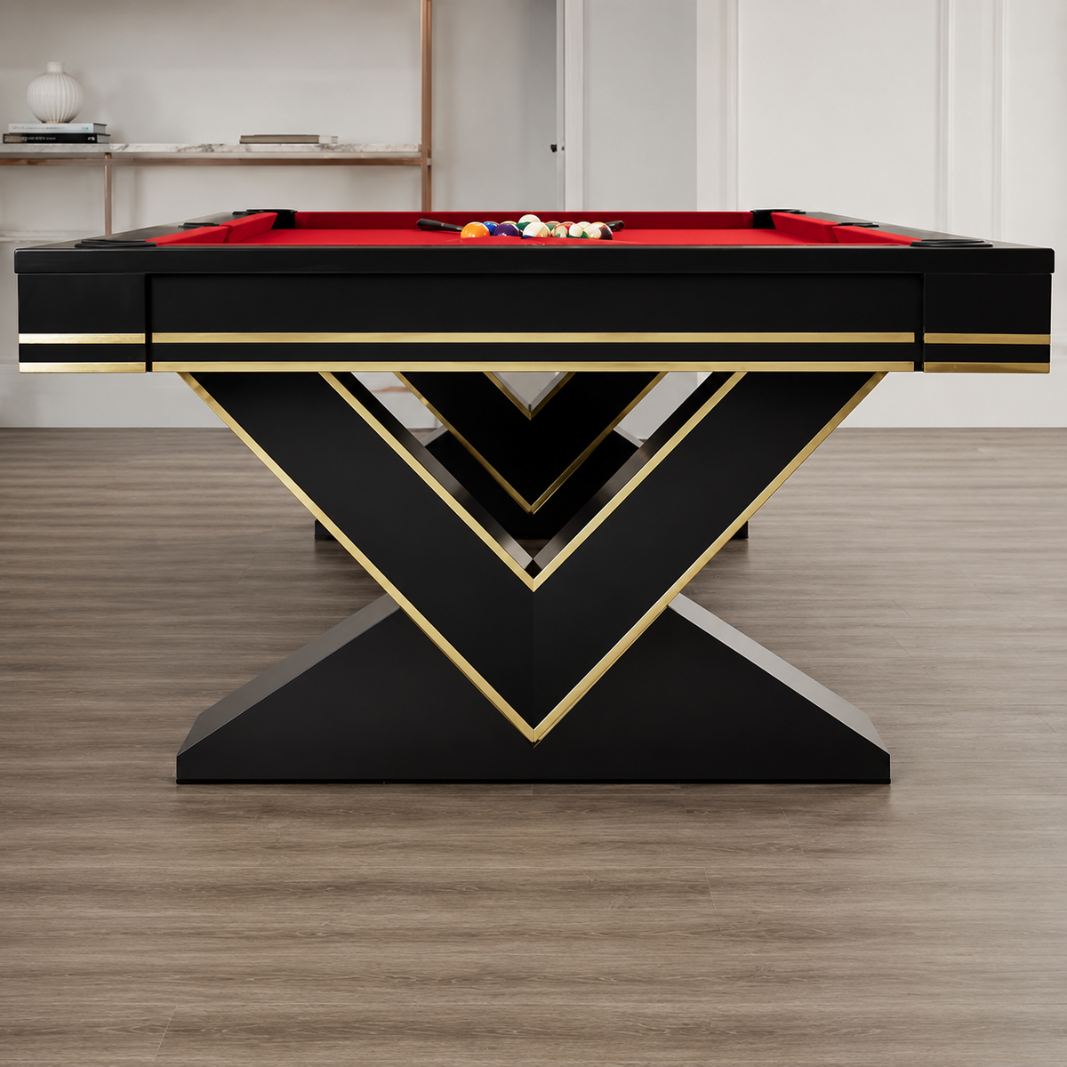 Vega - V-Leg Pool Table Felt & Flipper