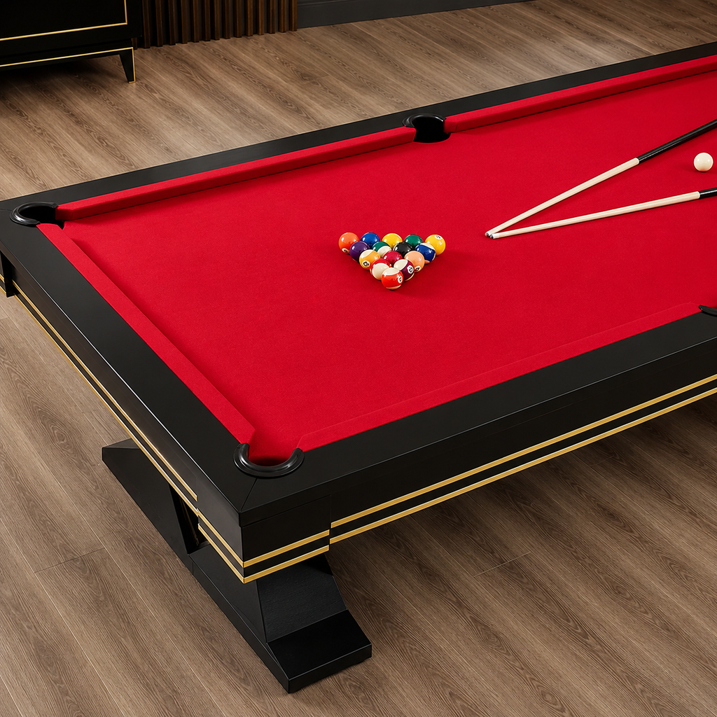 Vega - V-Leg Pool Table Felt & Flipper