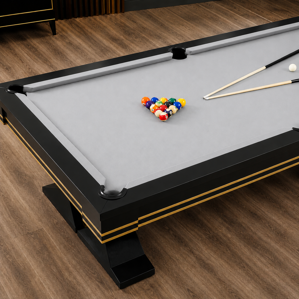 Vega - V-Leg Pool Table Felt & Flipper