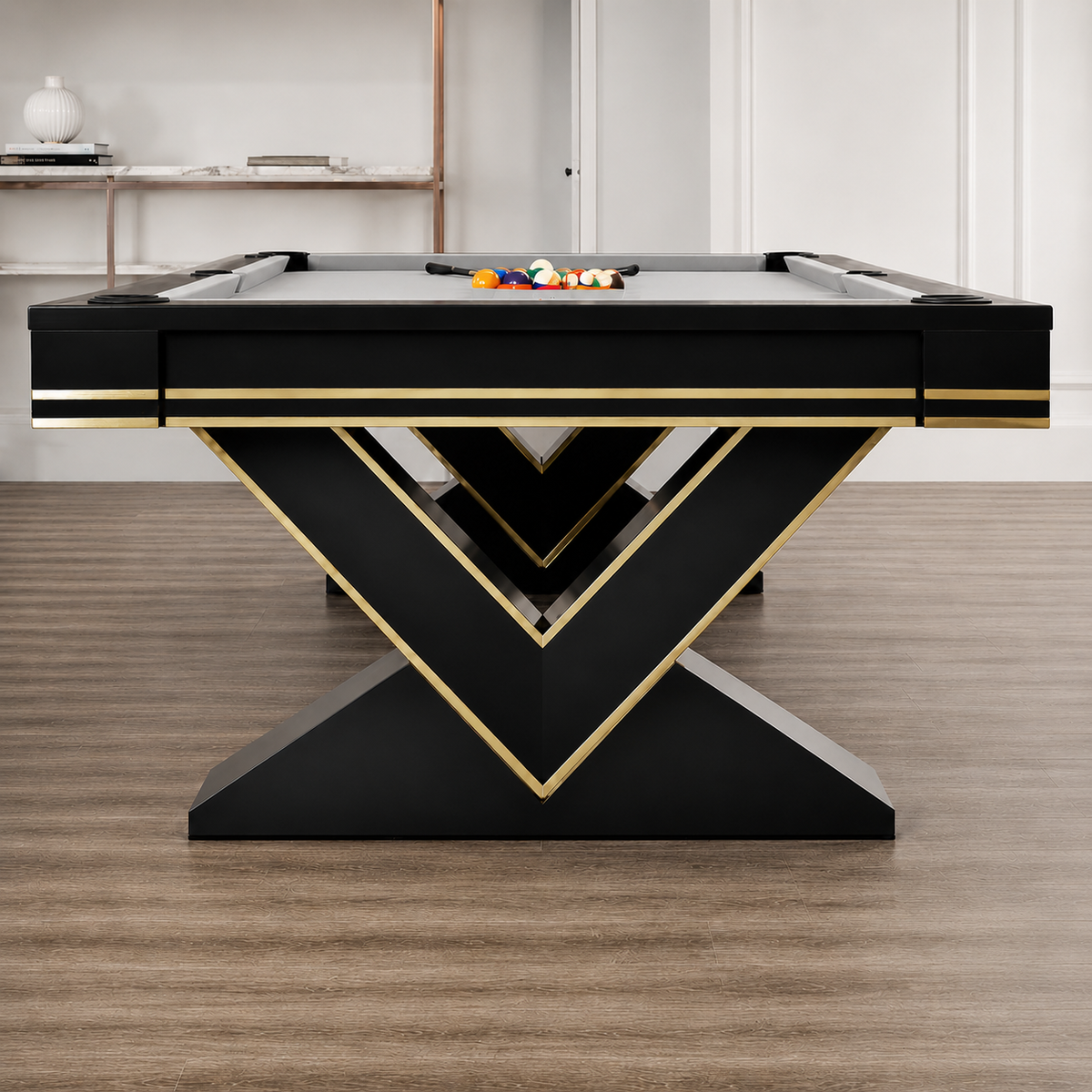 Vega - V-Leg Pool Table Felt & Flipper