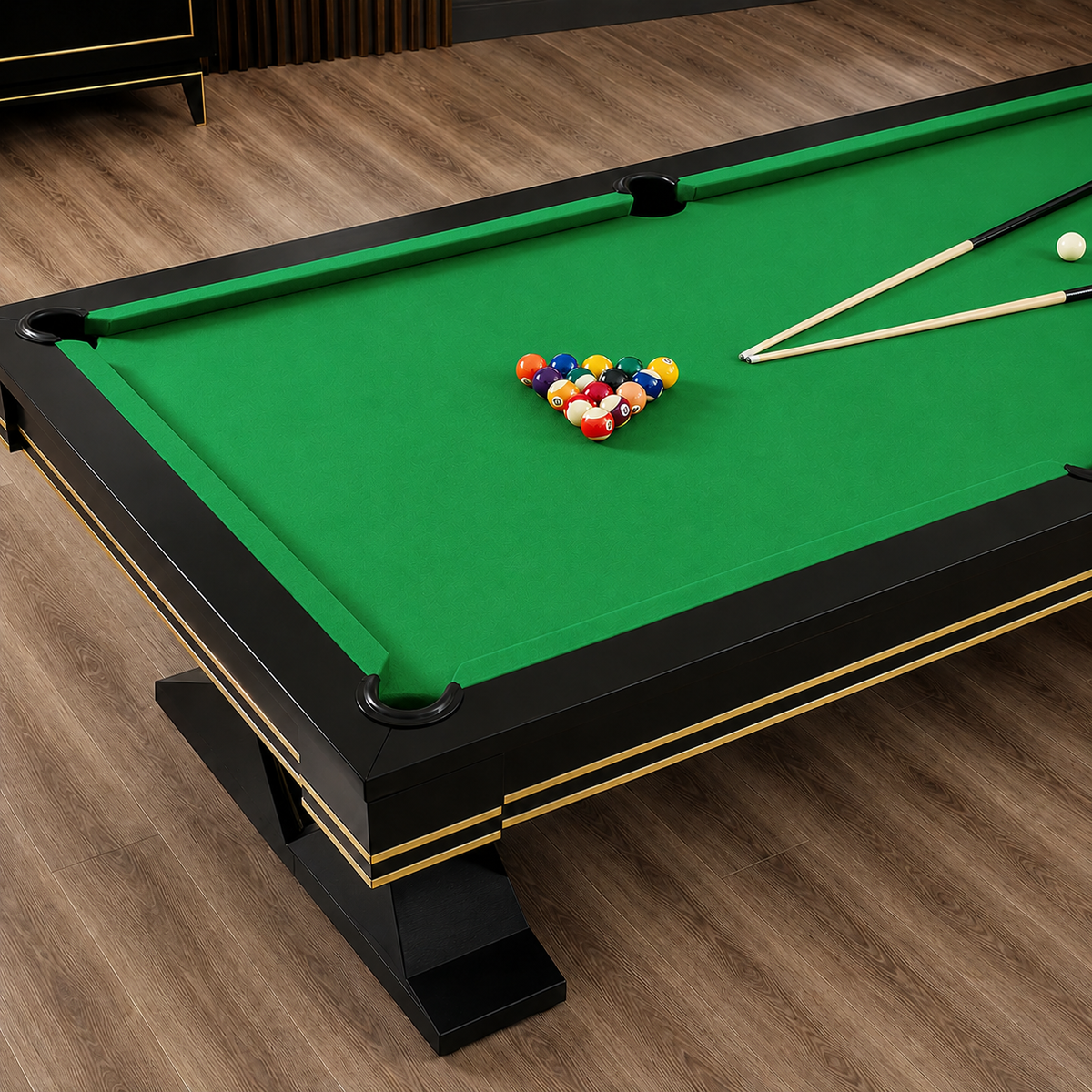 Vega - V-Leg Pool Table Felt & Flipper