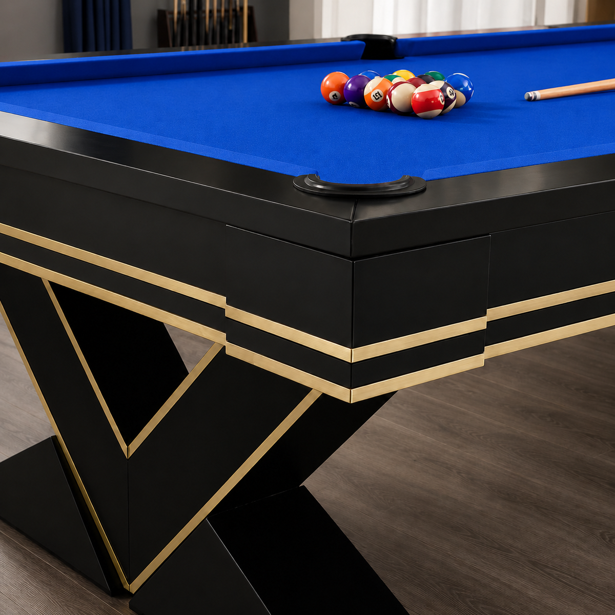 Vega - V-Leg Pool Table Felt & Flipper