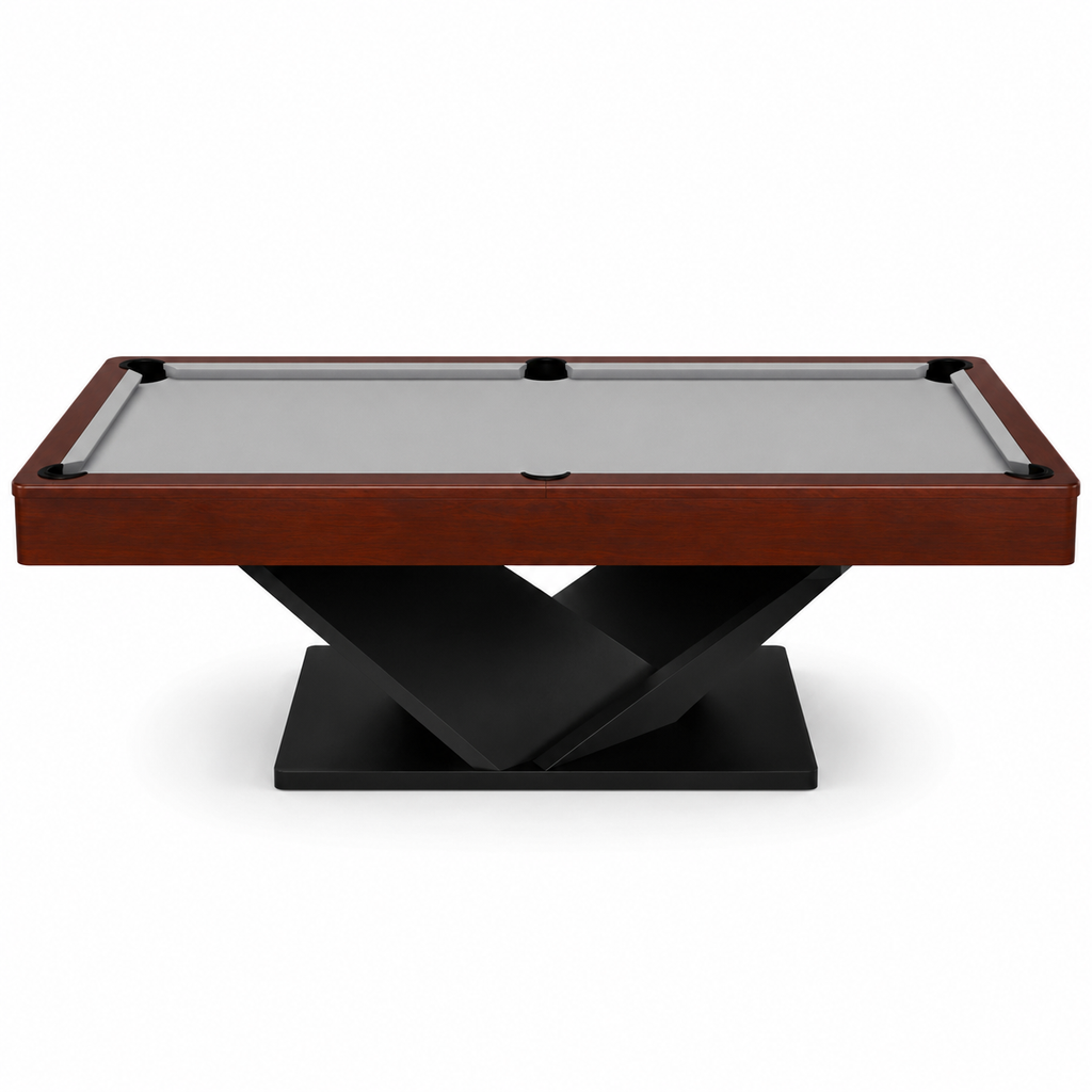 Vertex - Wood Pool Table Felt & Flipper