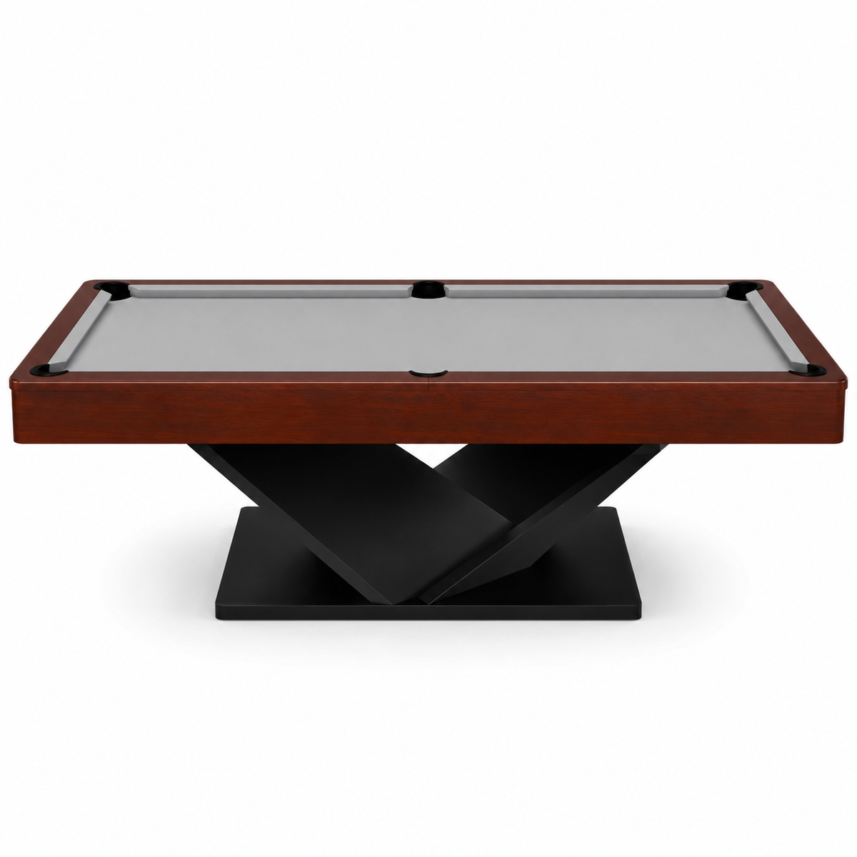Vertex - Wood Pool Table Felt & Flipper