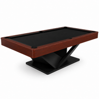 Vertex - Wood Pool Table Felt & Flipper