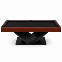 Vertex - Wood Pool Table Felt & Flipper