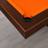 Vertex - Wood Pool Table Felt & Flipper