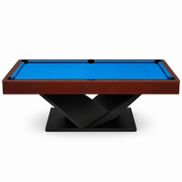 Vertex - Wood Pool Table Felt & Flipper