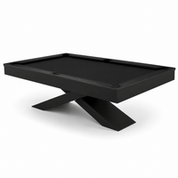 Xara - Cross Pool Table Felt & Flipper