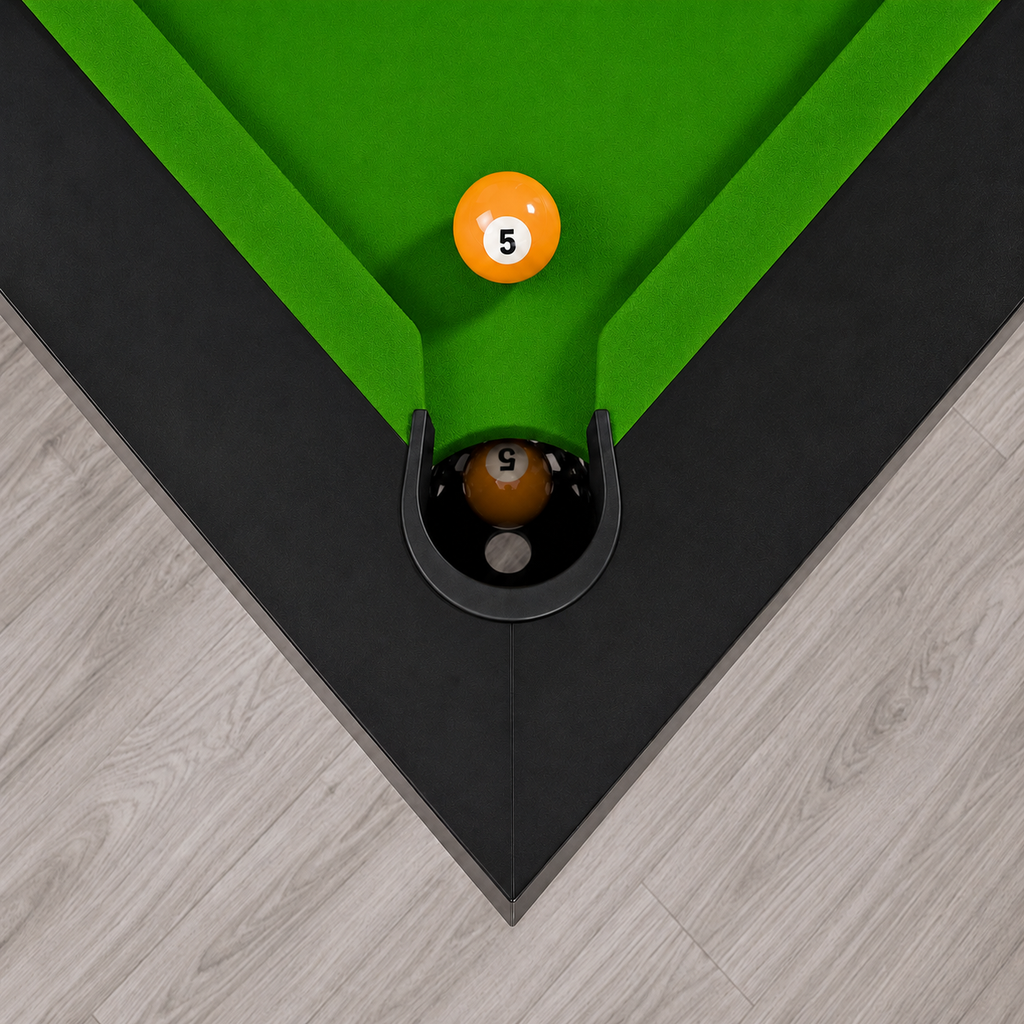 Xara - Cross Pool Table Felt & Flipper