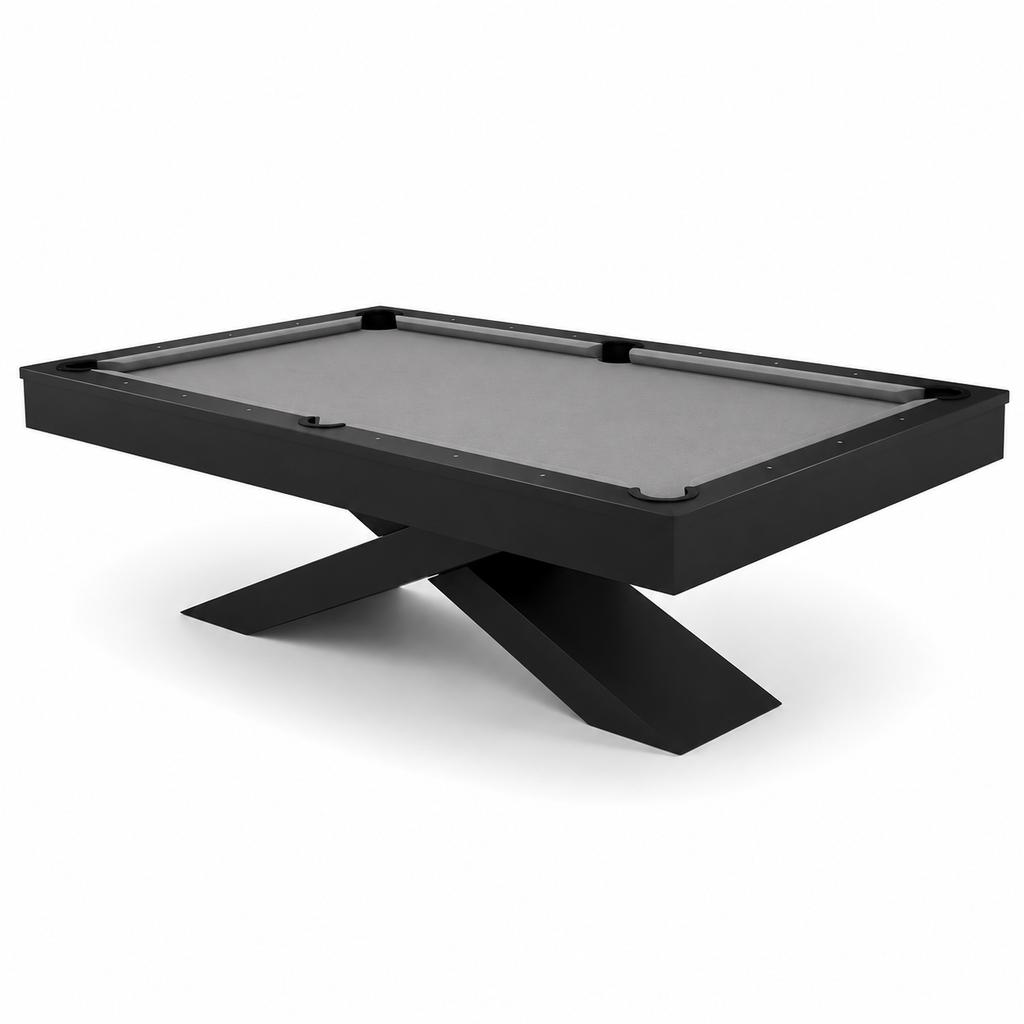 Xara - Cross Pool Table Felt & Flipper