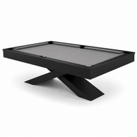 Xara - Cross Pool Table Felt & Flipper