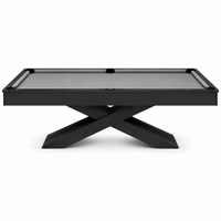 Xara - Cross Pool Table Felt & Flipper