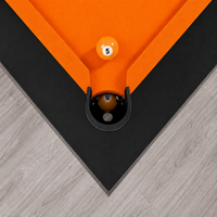 Xara - Cross Pool Table Felt & Flipper