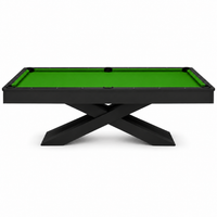 Xara - Cross Pool Table Felt & Flipper